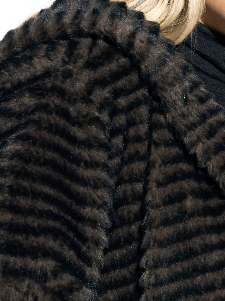 Tiffany Faux Fur Hooded Jacket