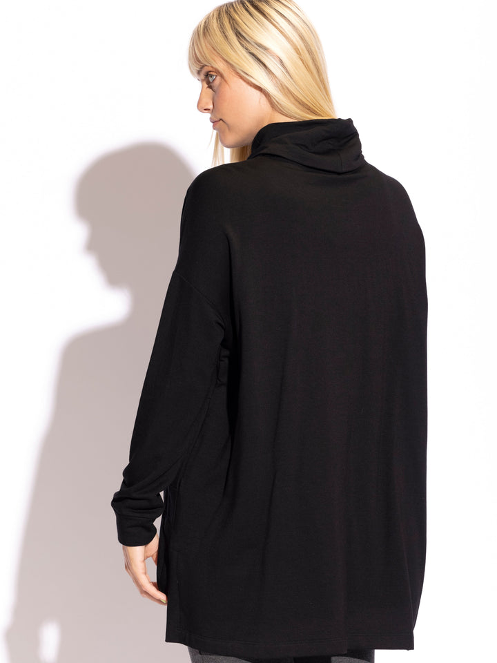 Lauren Turtle Neck Square Tunic