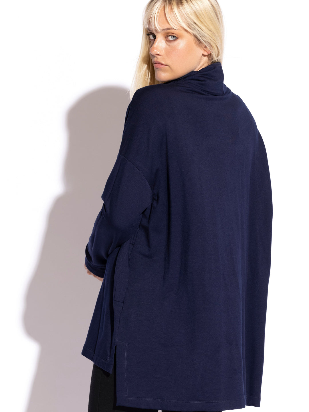 Lauren Turtle Neck Square Tunic