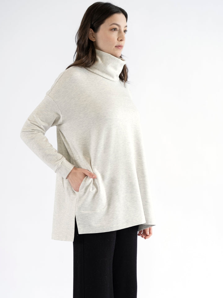 Lauren Turtle Neck Square Tunic