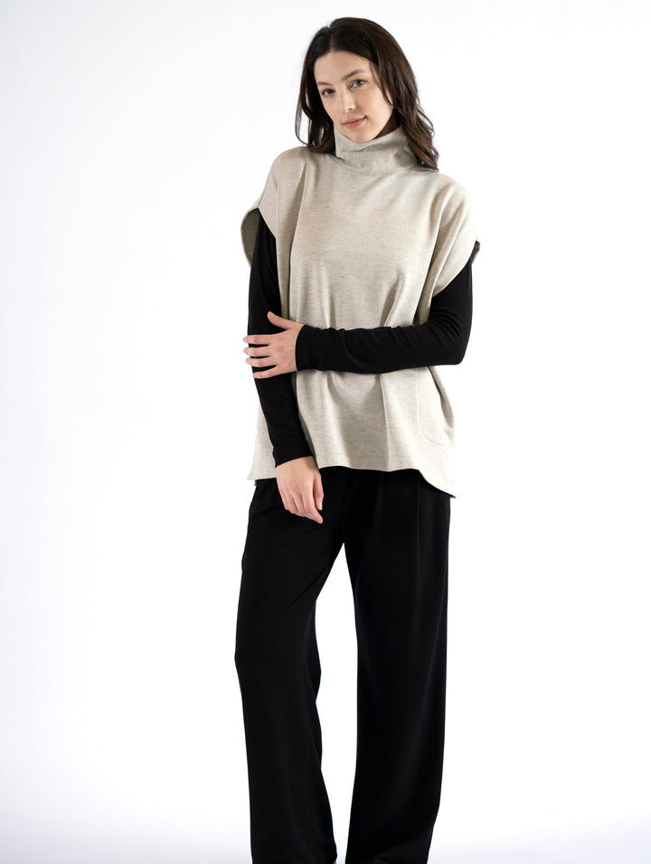 Luna Turtle Neck Vest