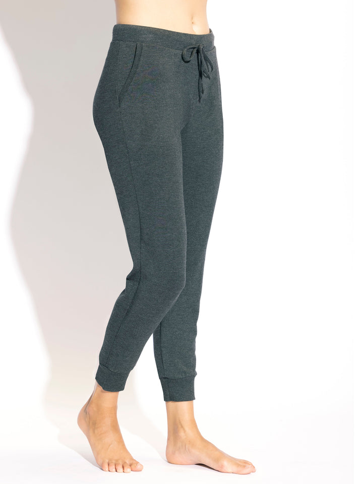 Joggers with Rib Cuff