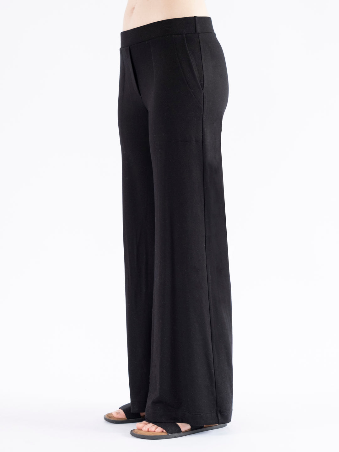 Wide-leg Pants with Pockets
