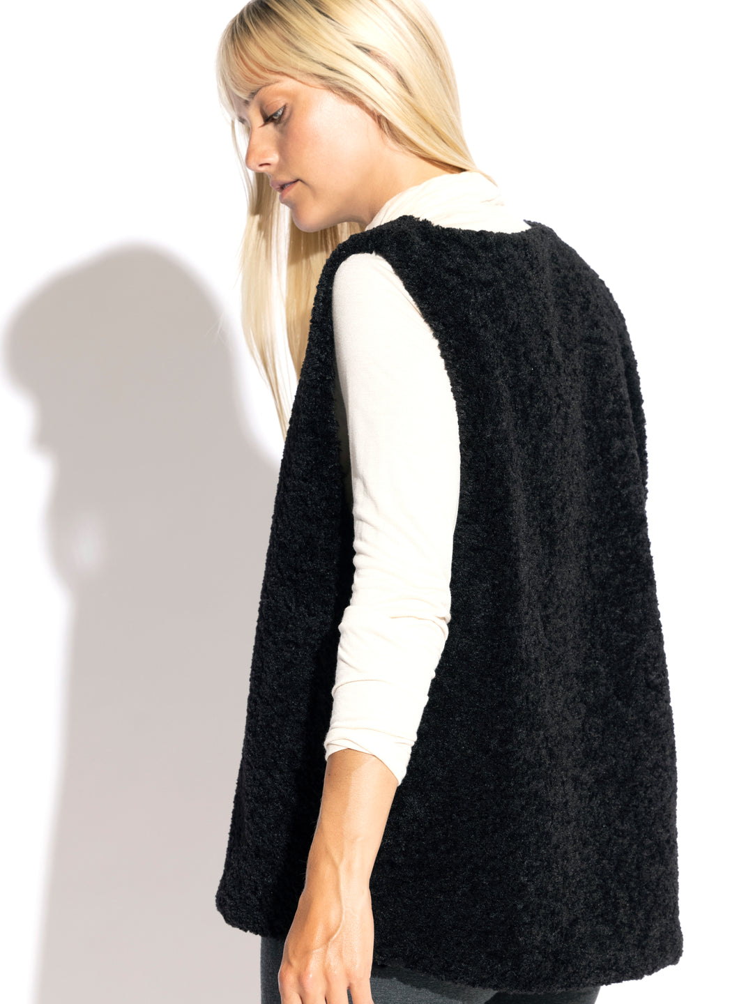 Kate Faux Fur Pullover Vest