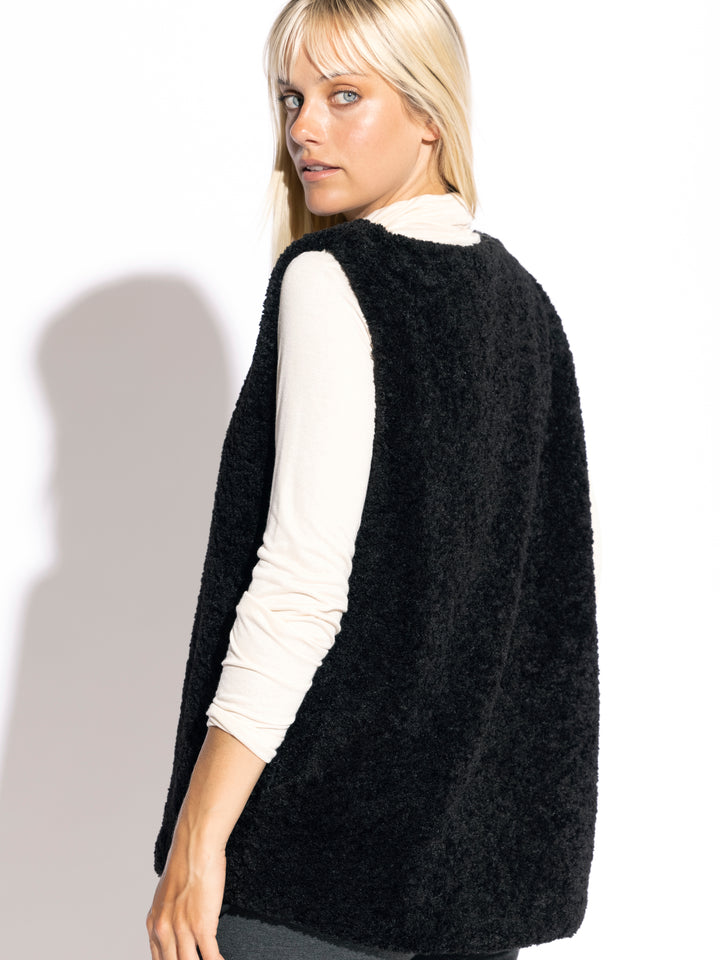 Kate Faux Fur Pullover Vest