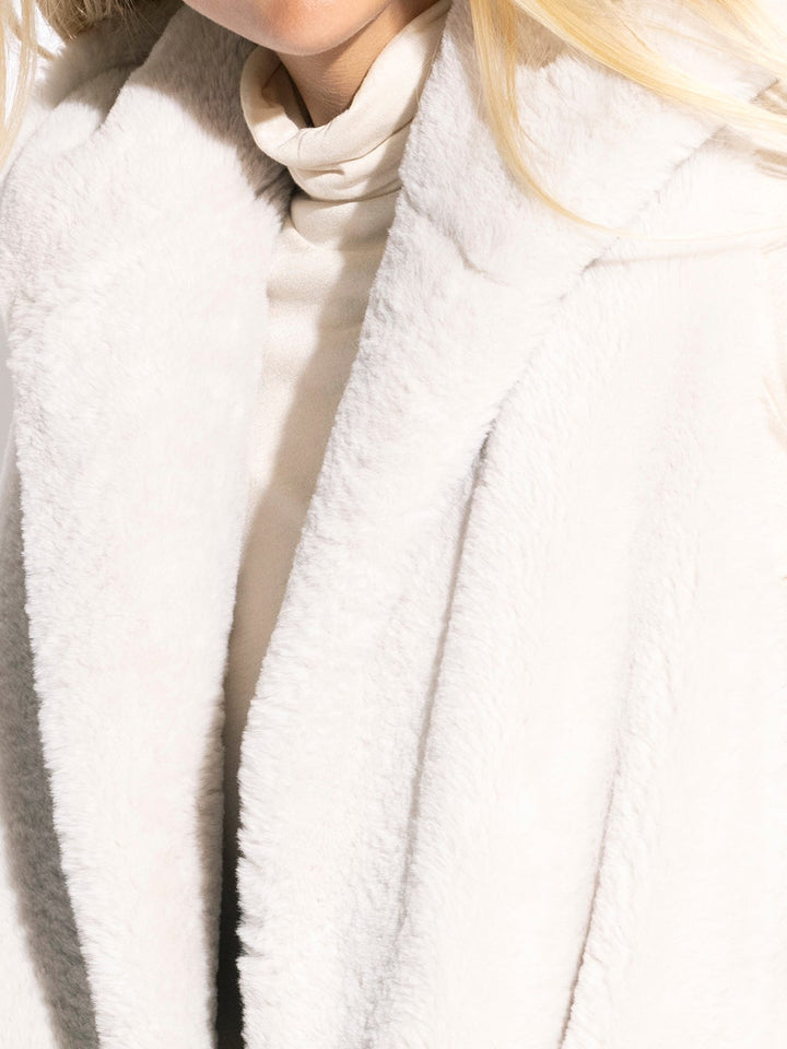 Lola Faux Fur Hooded Vest
