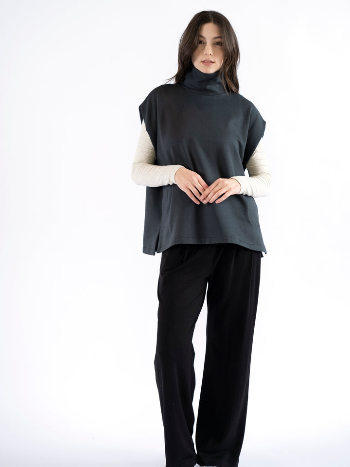 Luna Turtle Neck Vest